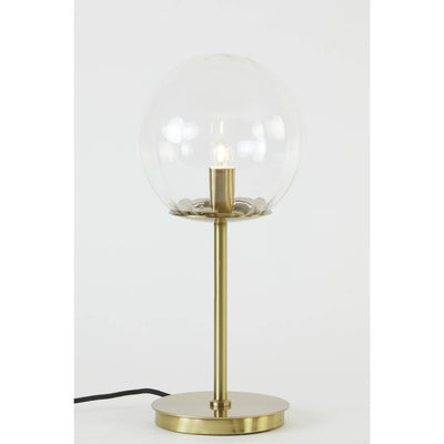 Magna Clear Glass Lamp 43cm