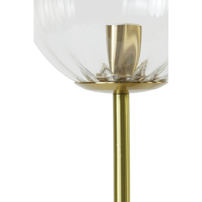 Magna Clear Glass Lamp 43cm