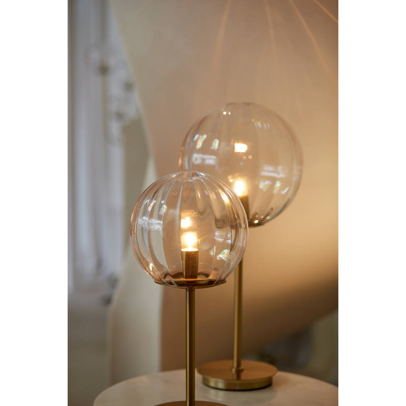 Magna Clear Glass Lamp 43cm