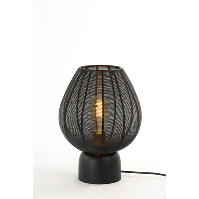 SUNIKO Table Lamp Matt Black 25 x 34cm