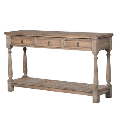 3 Drawer Console Table