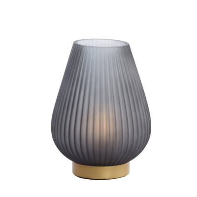 28cm LED Matte Grey Table Lamp