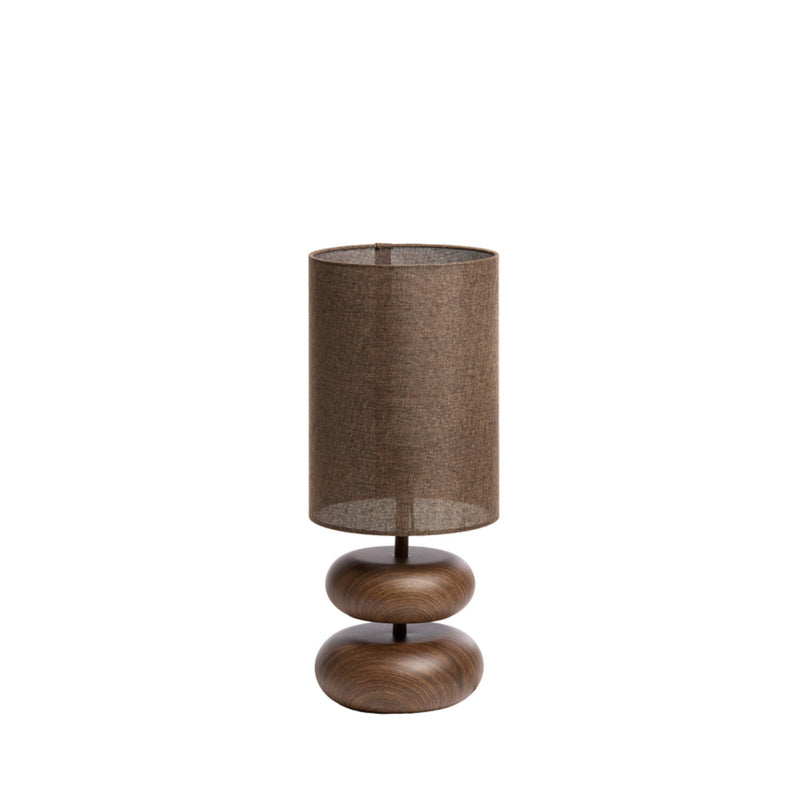 ALO Dark Wood Table Lamp