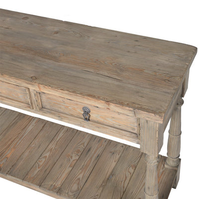 3 Drawer Console Table