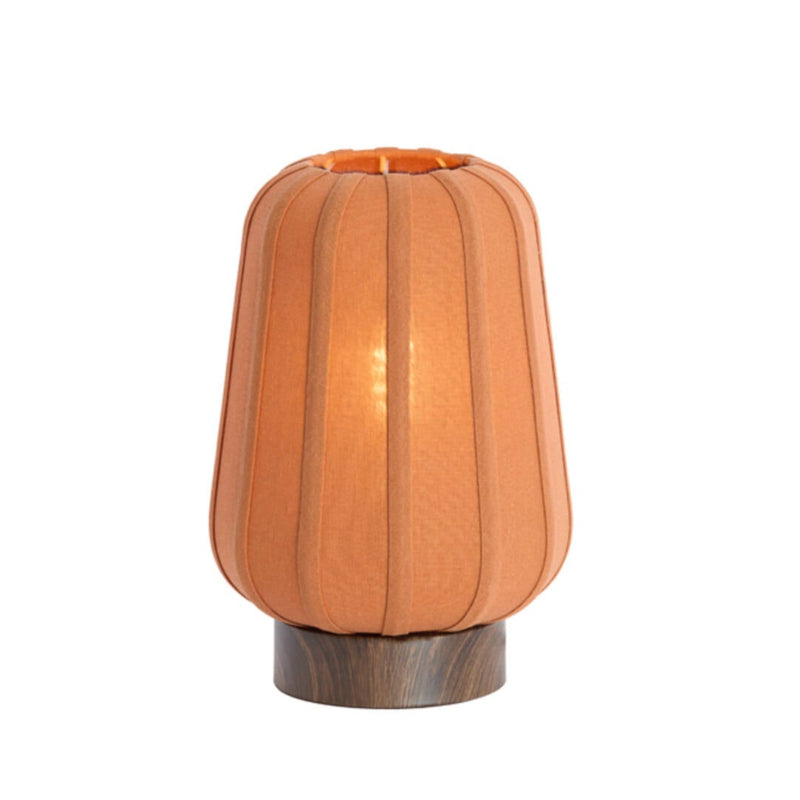 Terracotta & Brown Table Lamp