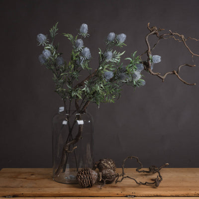 Eryngium Blue Thistle Spray