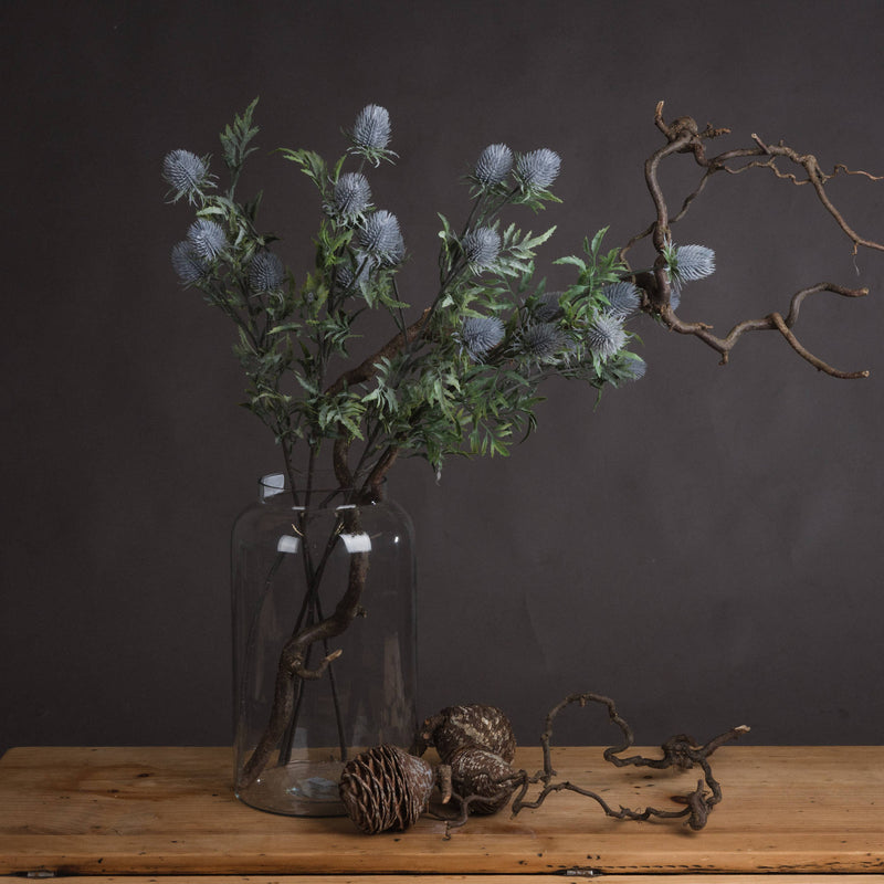 Eryngium Blue Thistle Spray