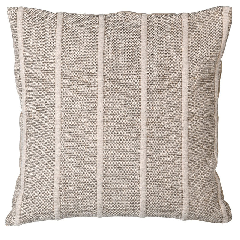 Natural Striped Cushion 50x50cm