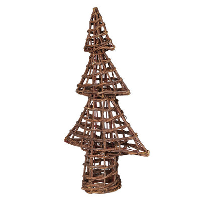 Large Rattan Tiered Tree