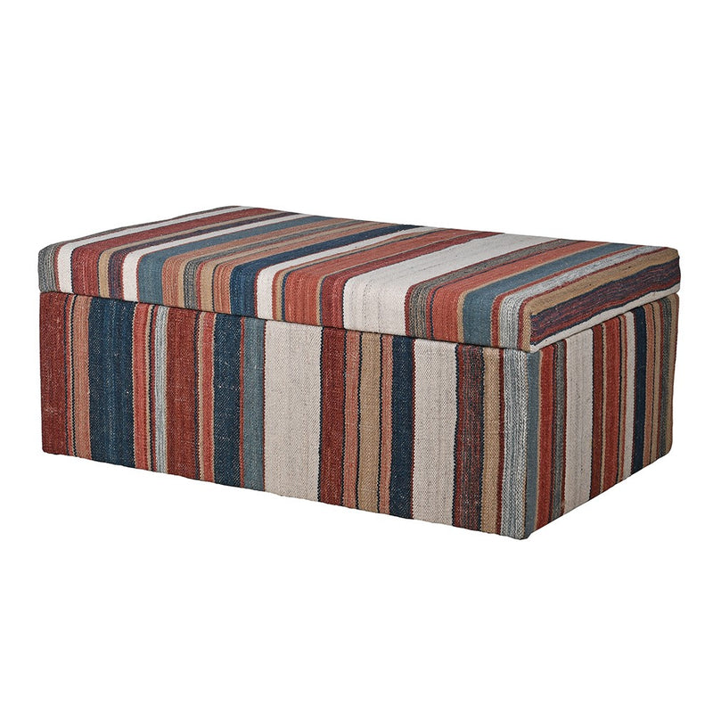 Multi-Colour Stripe Bedding Box