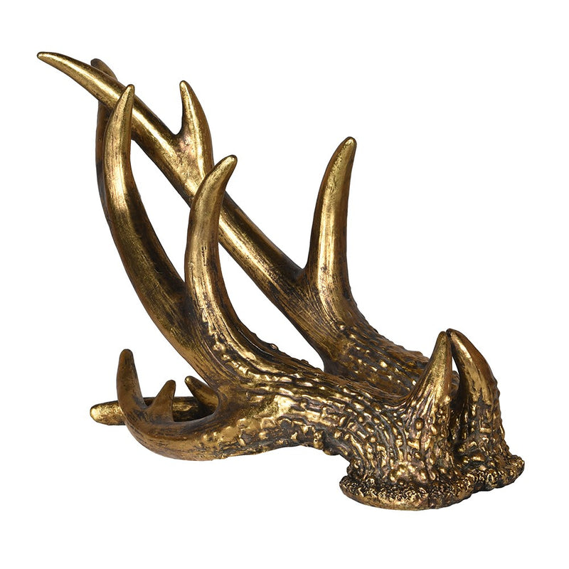 Gold Antler Wine Holder