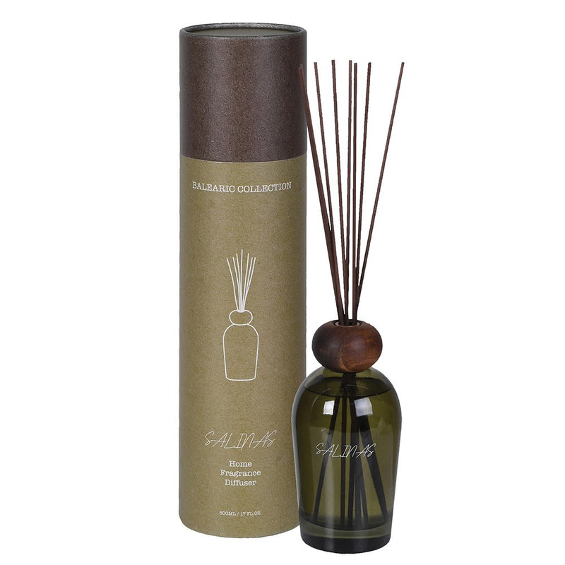 Large Salinas Wood & Sea Salt Diffuser