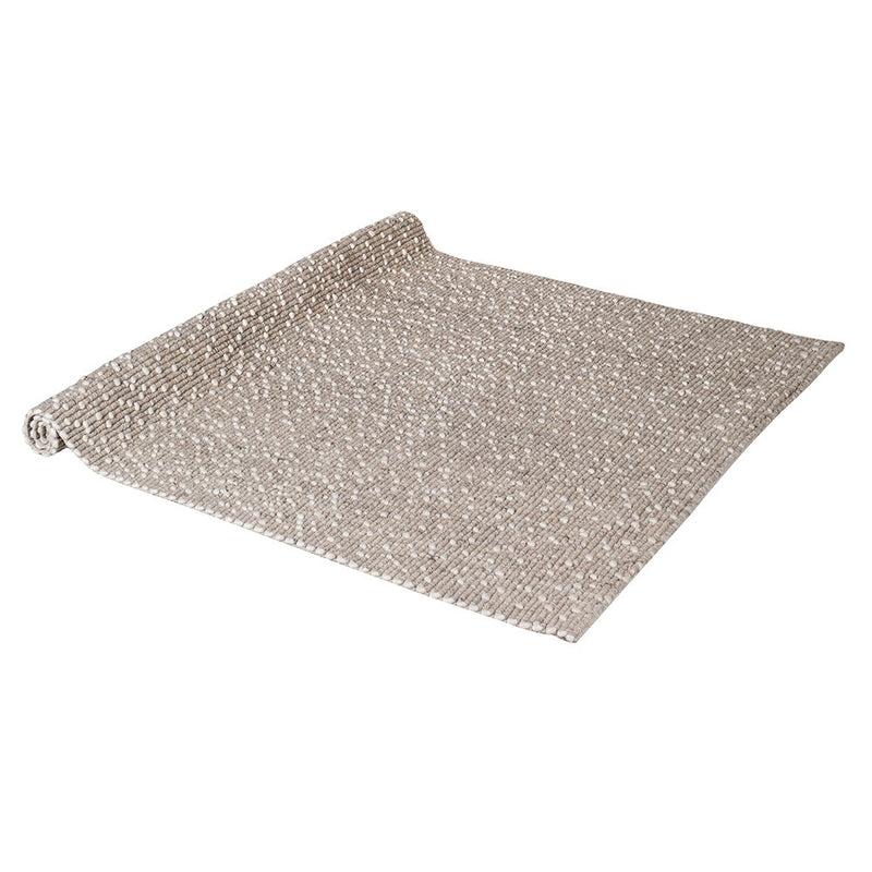 Ivory Textured Bobble Rug 150x212cm