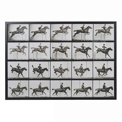 'The Jump' Cinematograph Horse Print