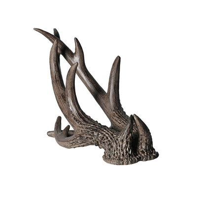 Rustic Brown Antlers Wine Bottle Holder
