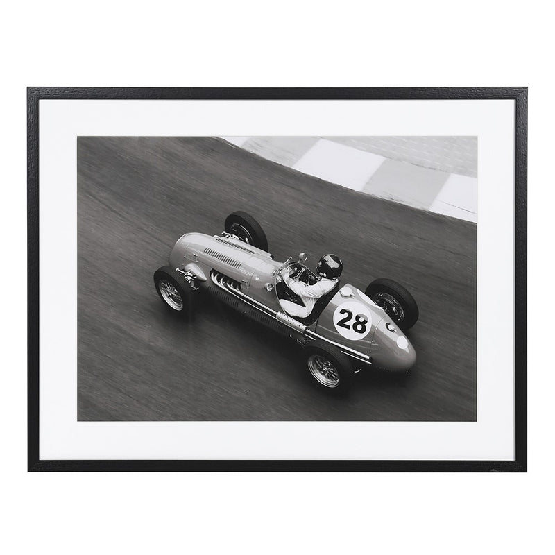 Vintage Racing Car Print