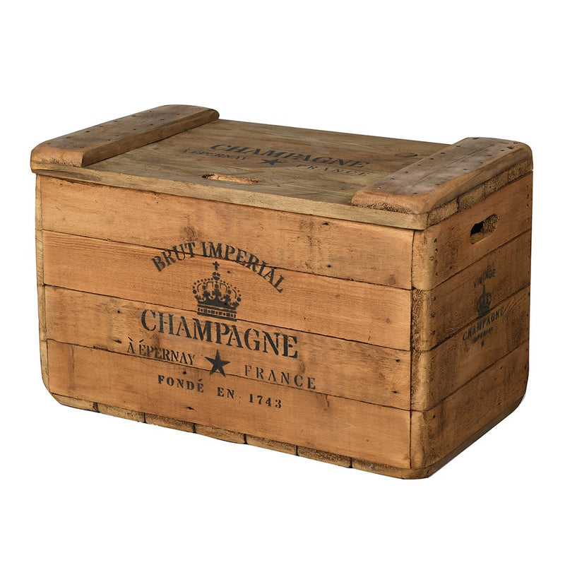 Wooden Champagne Trunk