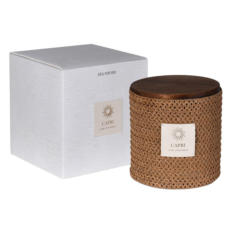 Capri Sea Salt, Musk & Bergamot Candle
