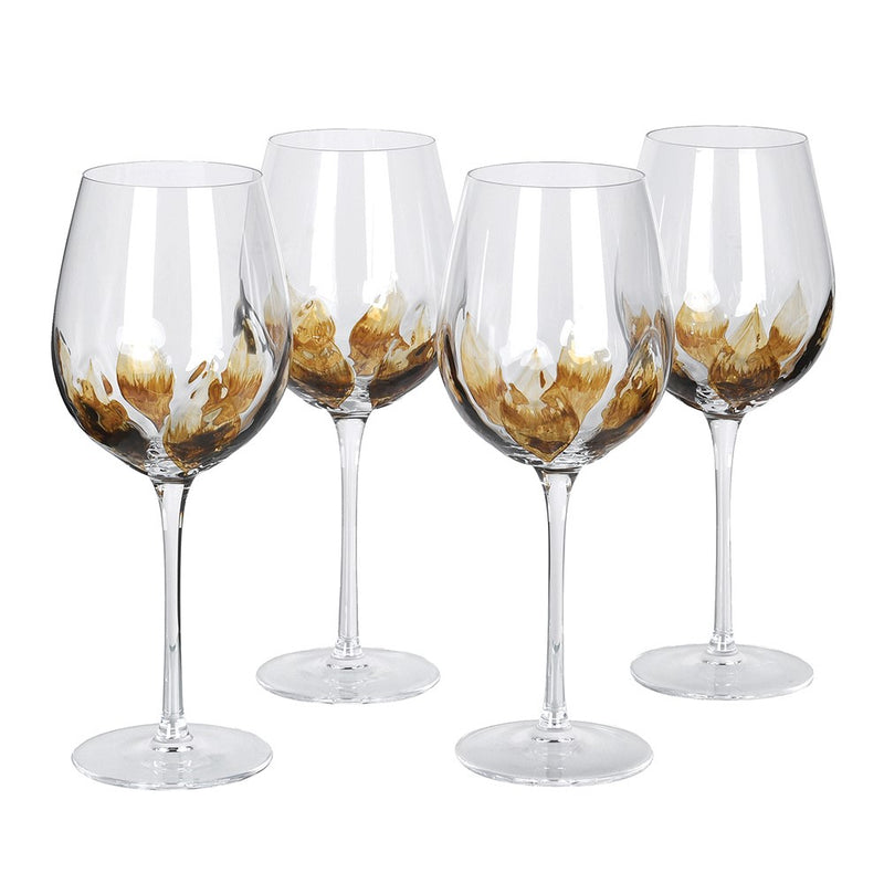 Petal Red Wine Glass