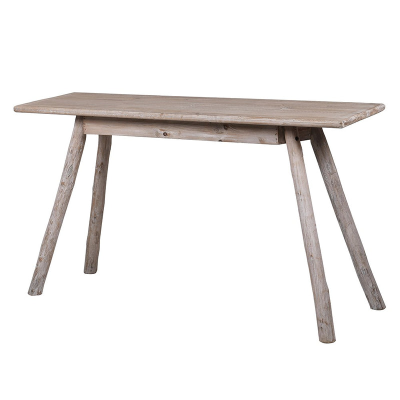 Rustic Oak & Fir Wood Console
