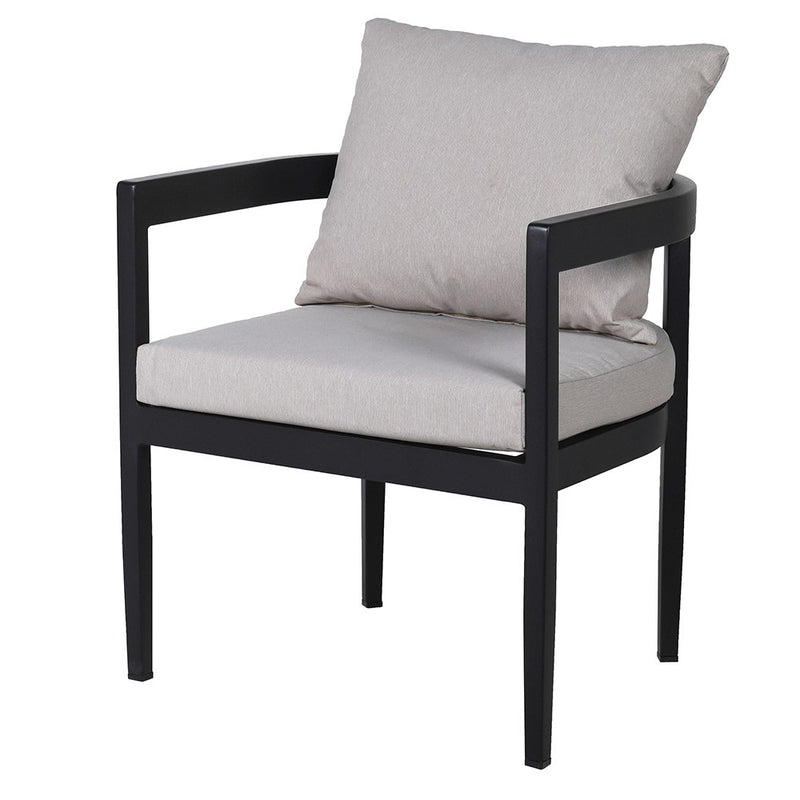 Black Dining Chair With Cushions