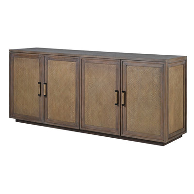 Bayur Wood 4 Door Sideboard