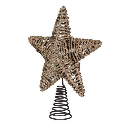 Rattan Star Tree Topper