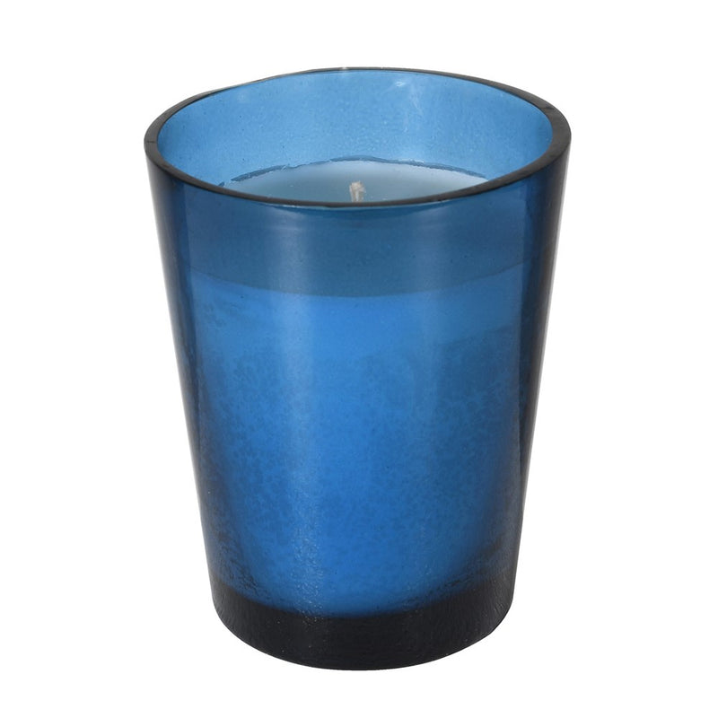 Small Santo Blue Candle