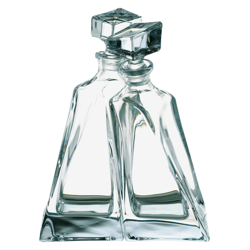 Glass Intertwined Decanters