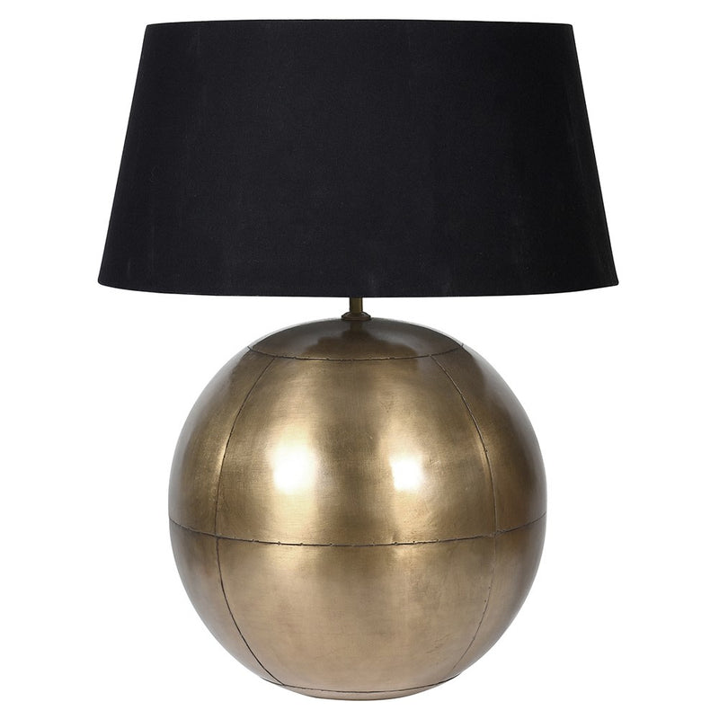 Gold Sphere Lamp