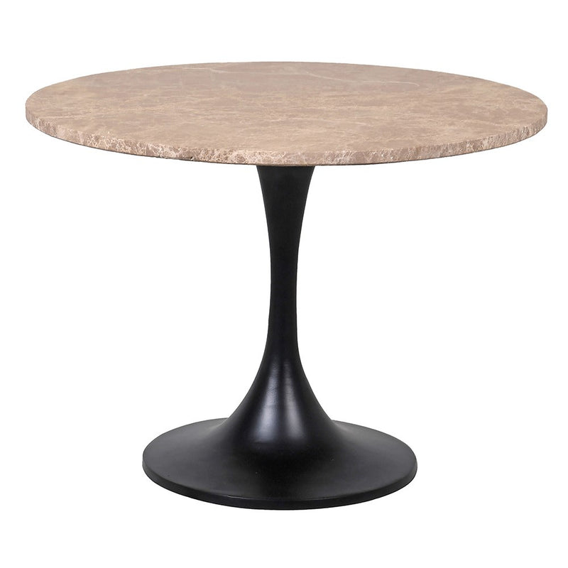 Marble Top Round Side Table