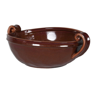 Maroon Stoneware Bowl