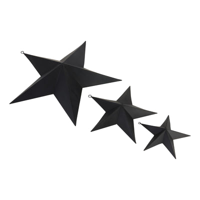 Matte Black Large Star