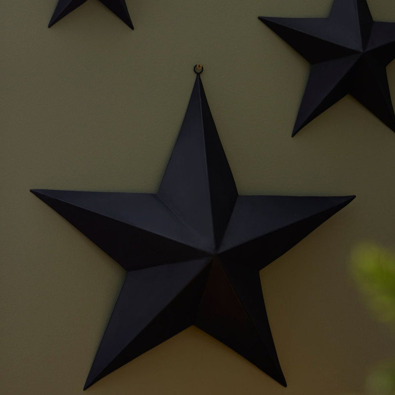 Matte Black Large Star