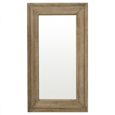 Hand Crafted Wooden Rectangular Mirror