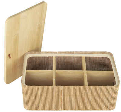 Poplar & Bamboo Storage Box