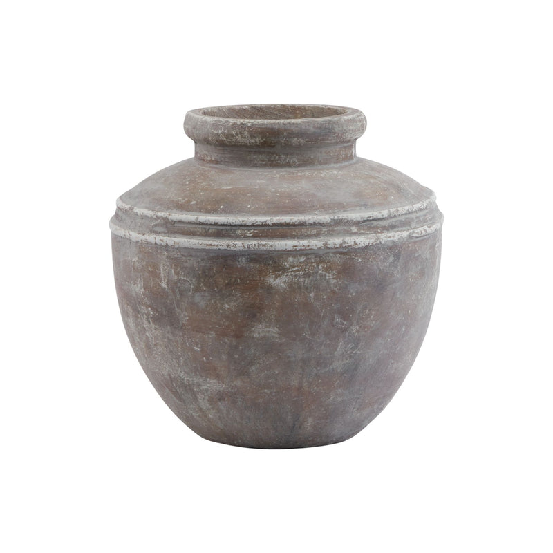 Brown Ceramic Water Pot