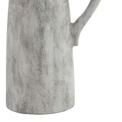 Aged White Tall Jug