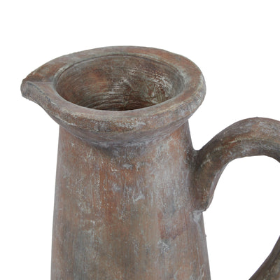 Aged Brown Tall Jug