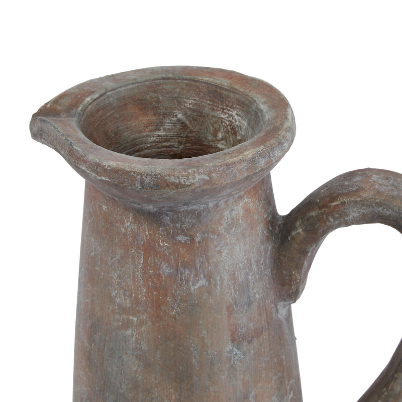 Aged Brown Tall Jug