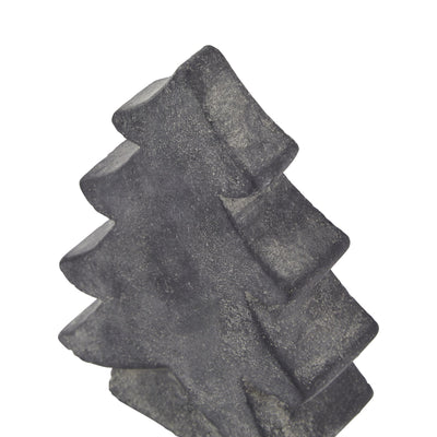 Small Dark Grey Ceramic Christmas Tree