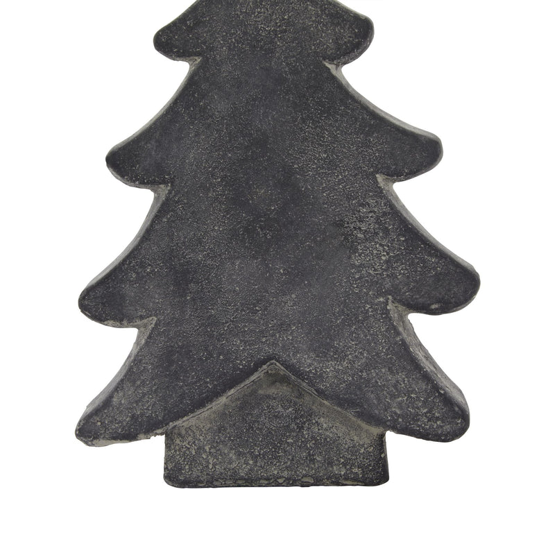 Small Dark Grey Ceramic Christmas Tree