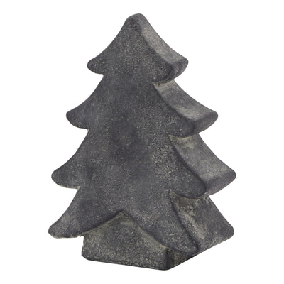 Small Dark Grey Ceramic Christmas Tree