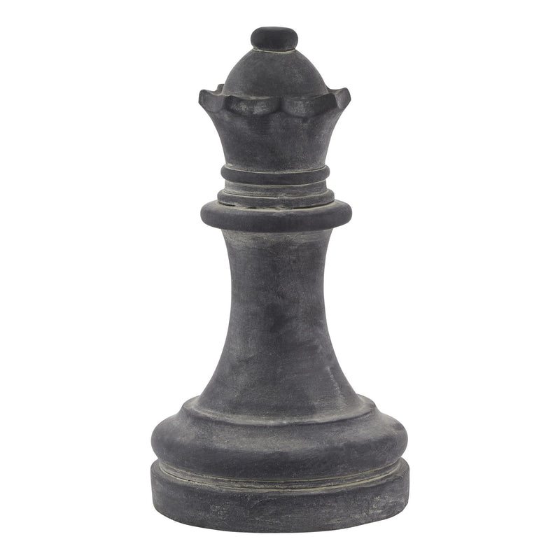 Dark Grey Queen Chess Piece