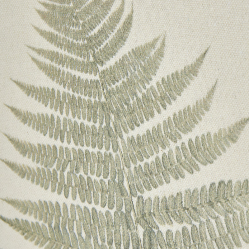 Green Bracken Wall Art In Beaded Frame