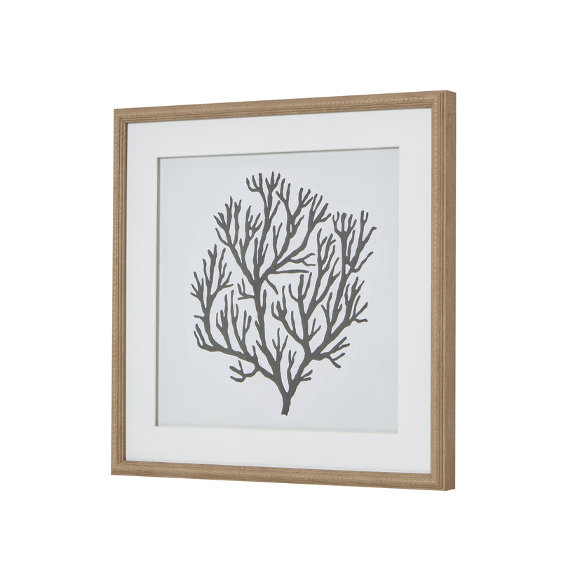 Coral Art Mounted Frame