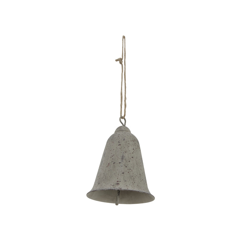 10cm Aged Rustic Hanging Metal Bell
