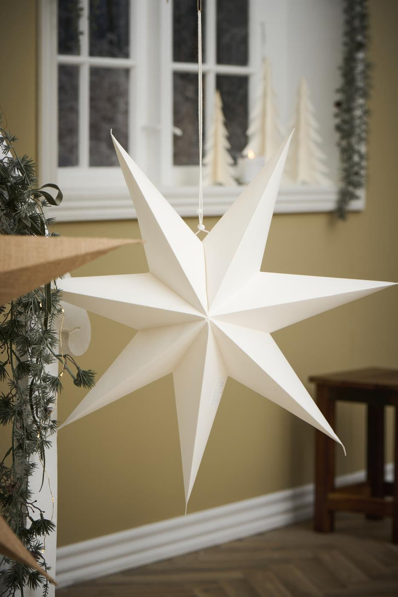 Small White Hanging Star