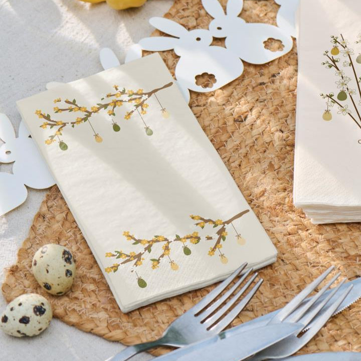 Easter Garland Napkins 16pc