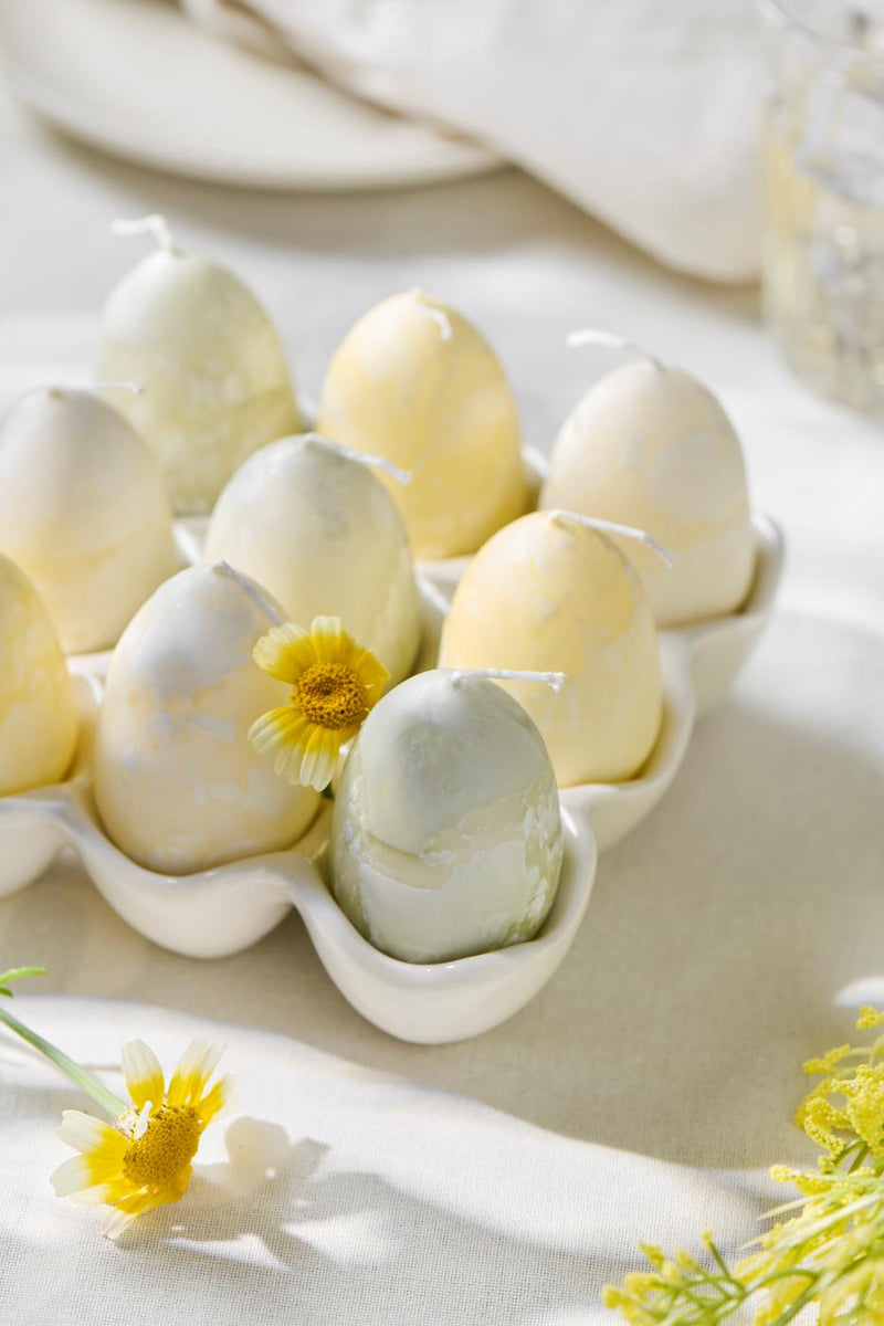 Green Tea Egg Candles